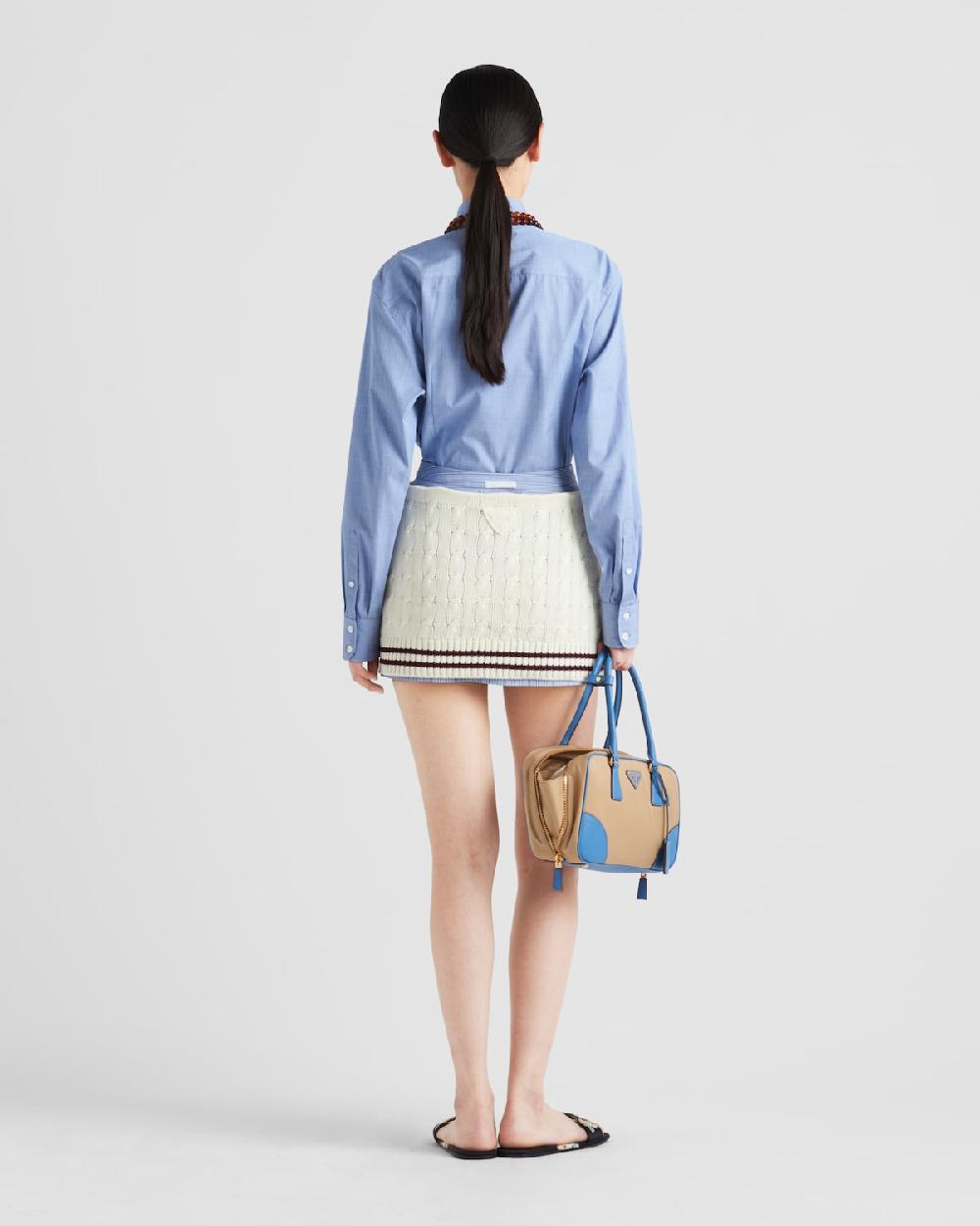 Prada Camisa De Popelín