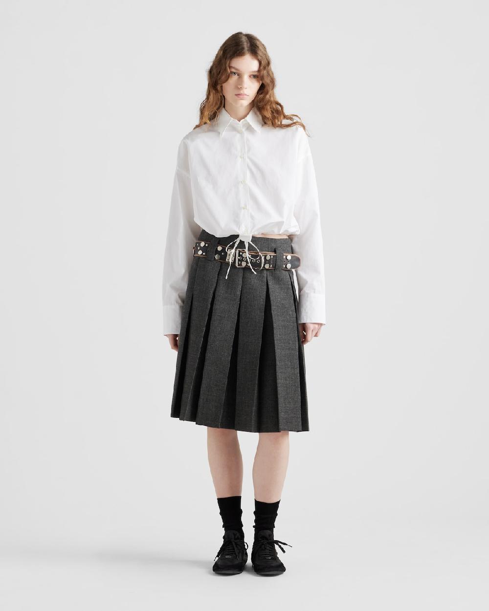 Prada Camisa de popelín