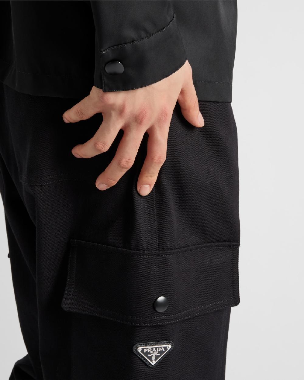 Prada Camisa De Re-Nylon