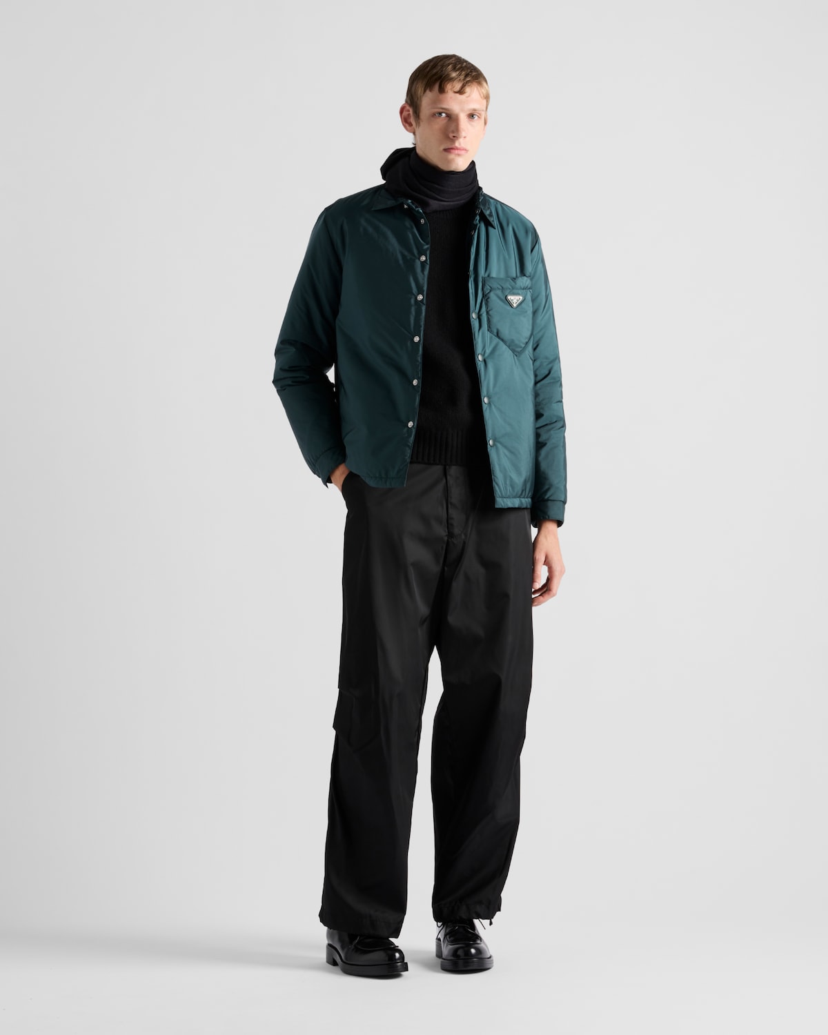 Prada Camisa de Re-Nylon ligero