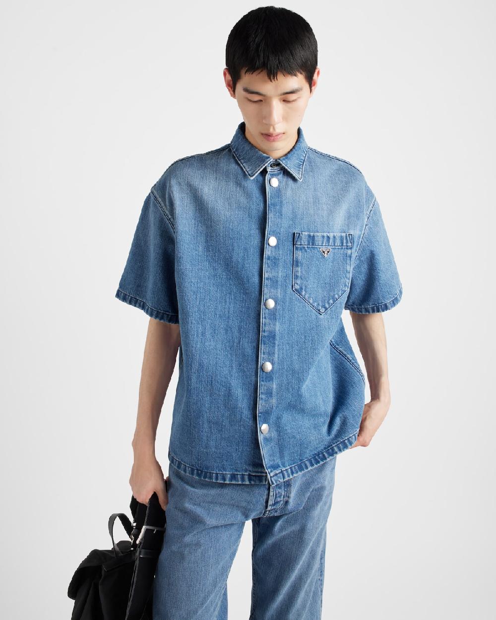 Prada Camisa Vaquera