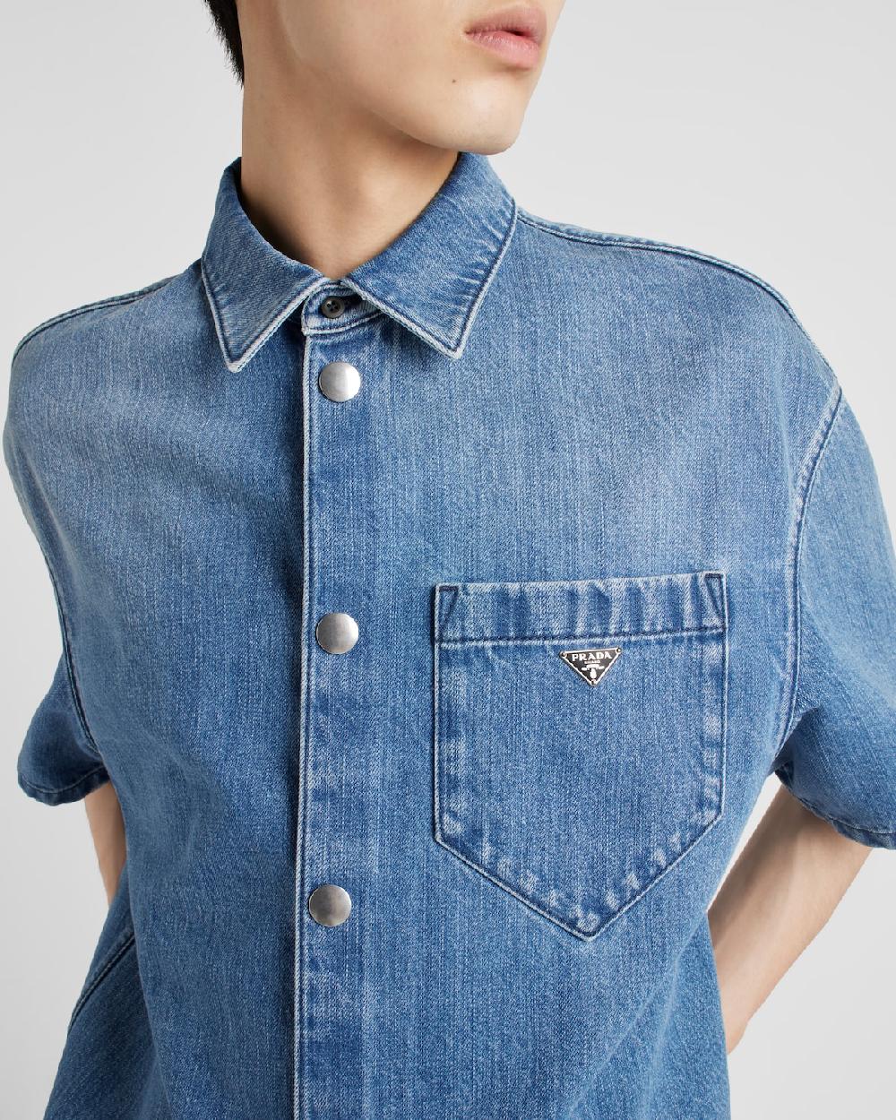 Prada Camisa Vaquera