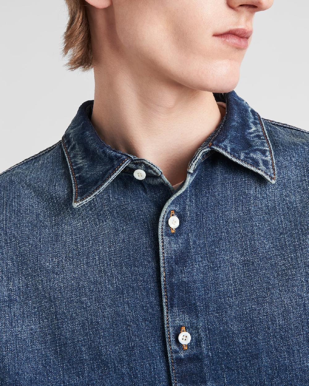 Prada Camisa Vaquera