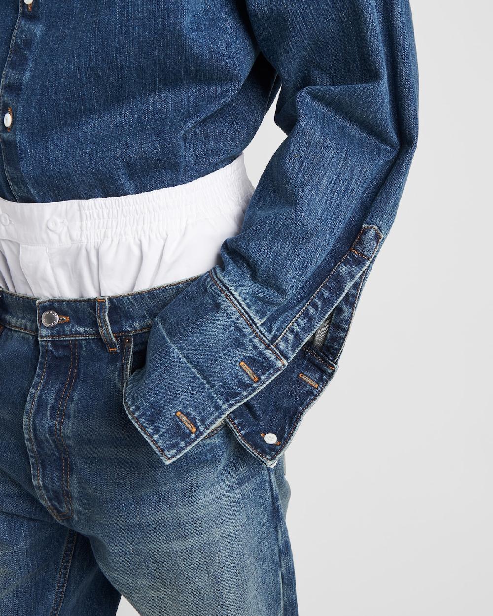 Prada Camisa Vaquera