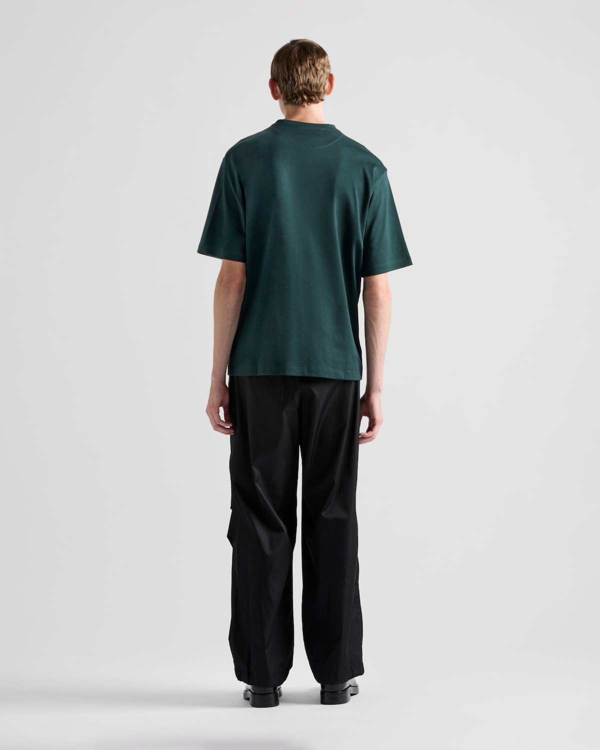 Prada Camiseta De Algodón