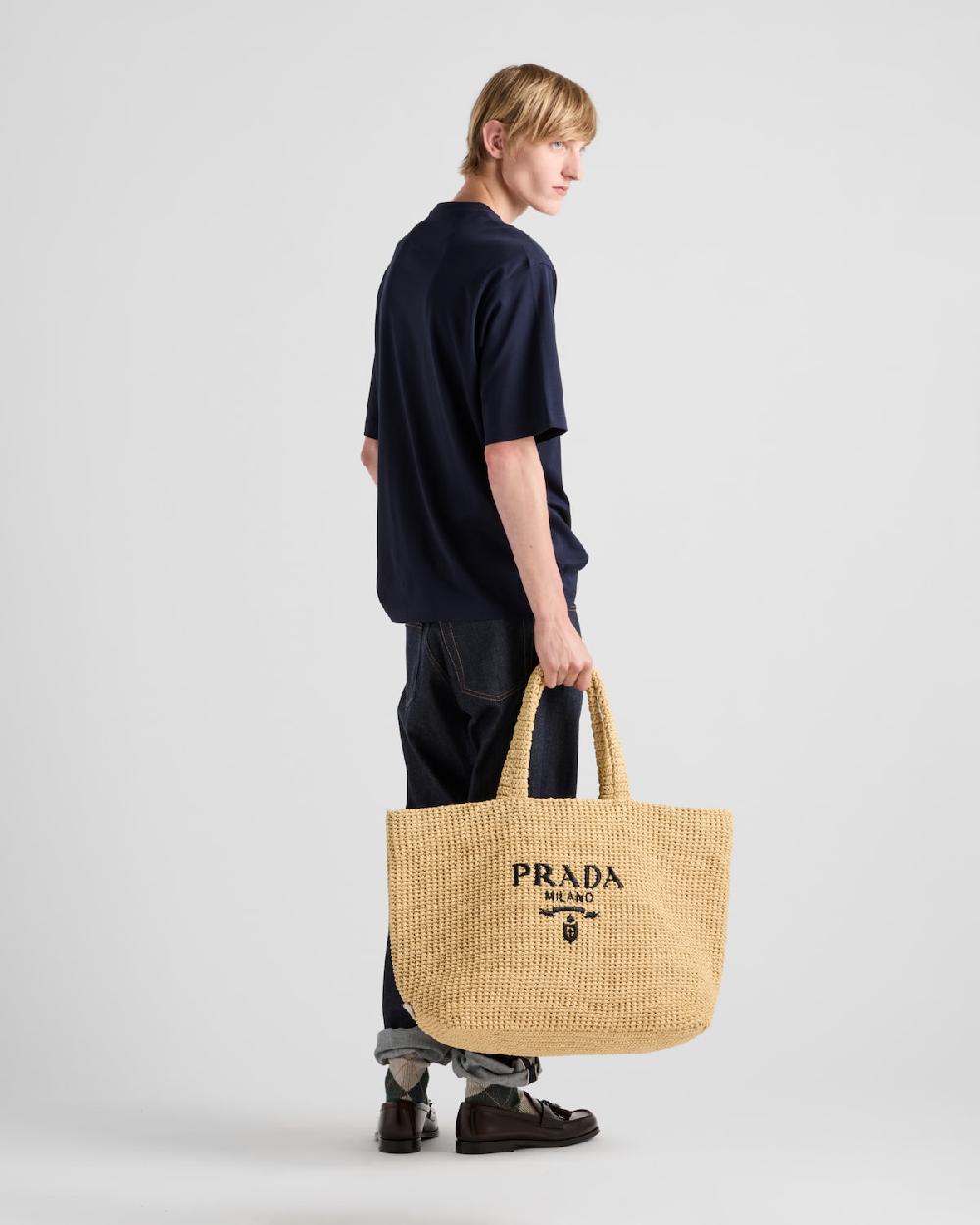 Prada Camiseta De Algodón