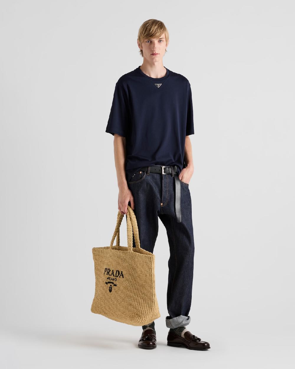 Prada Camiseta de algodón