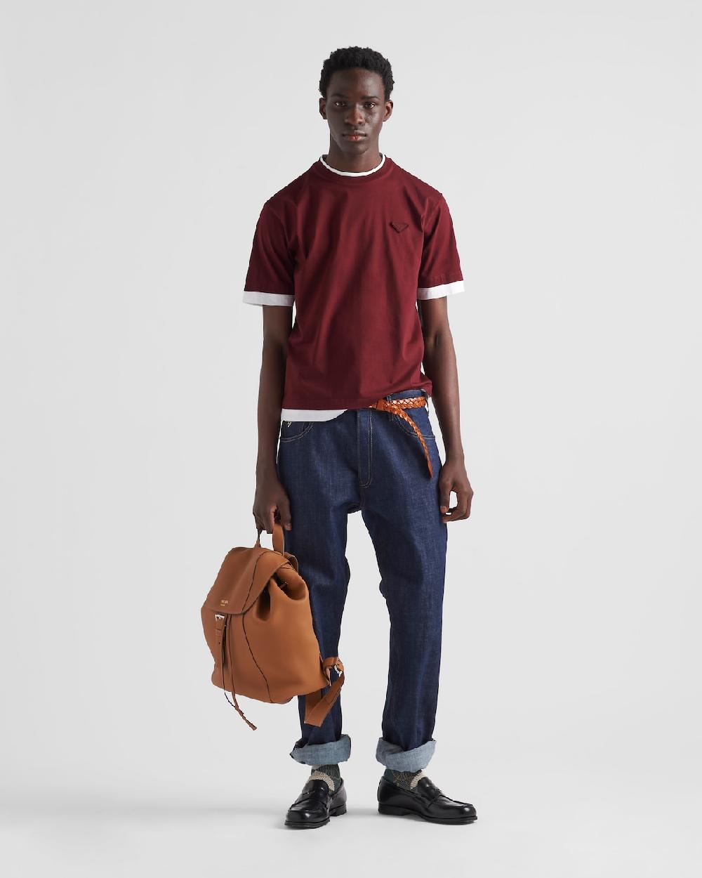 Prada Camiseta de algodón