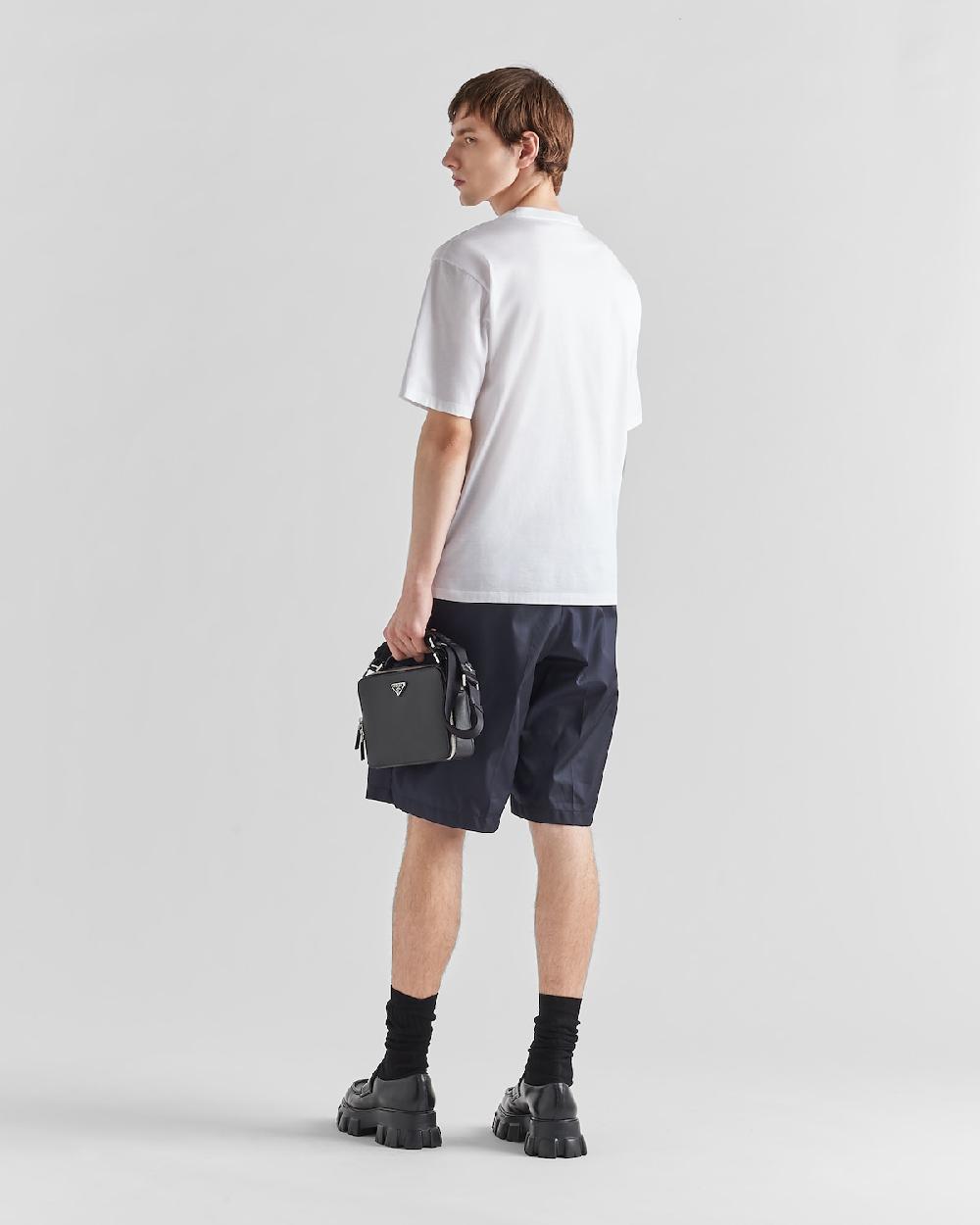 Prada Camiseta De Algodón