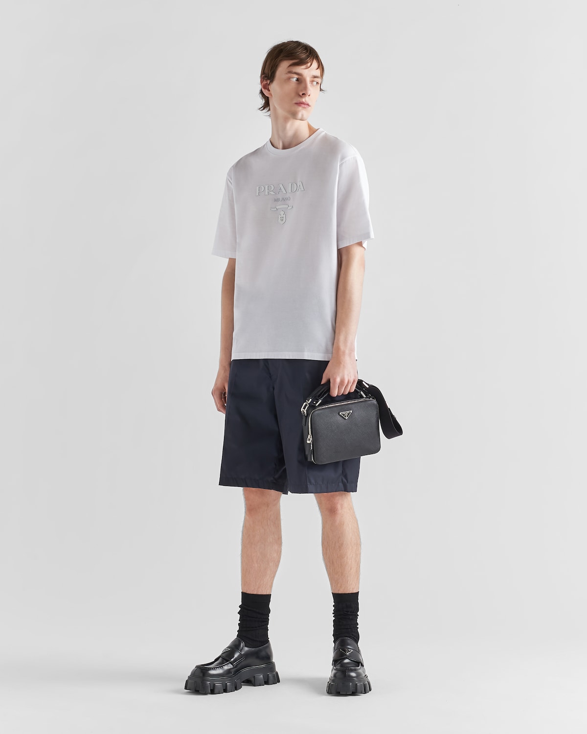 Prada Camiseta de algodón