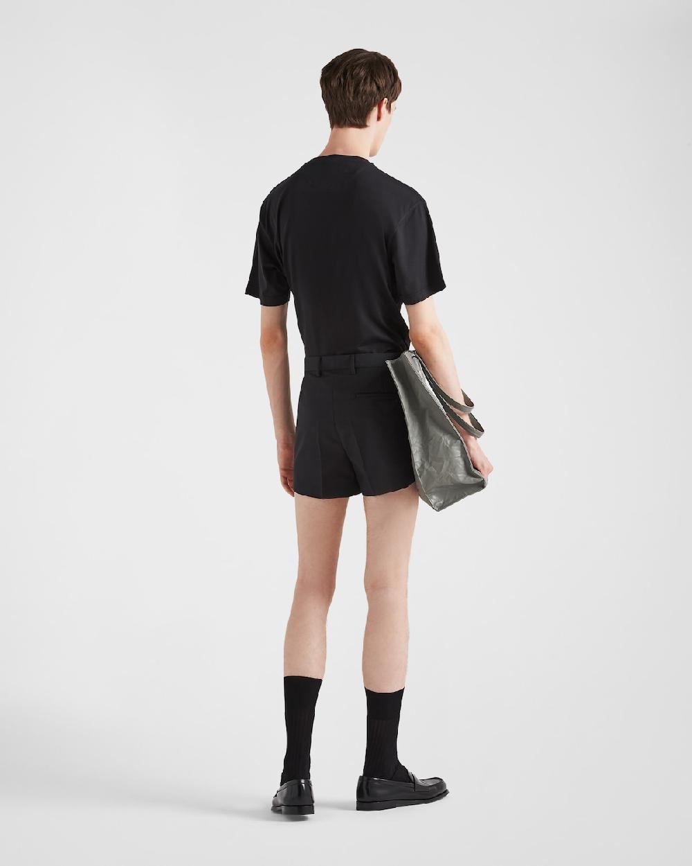 Prada Camiseta De Algodón