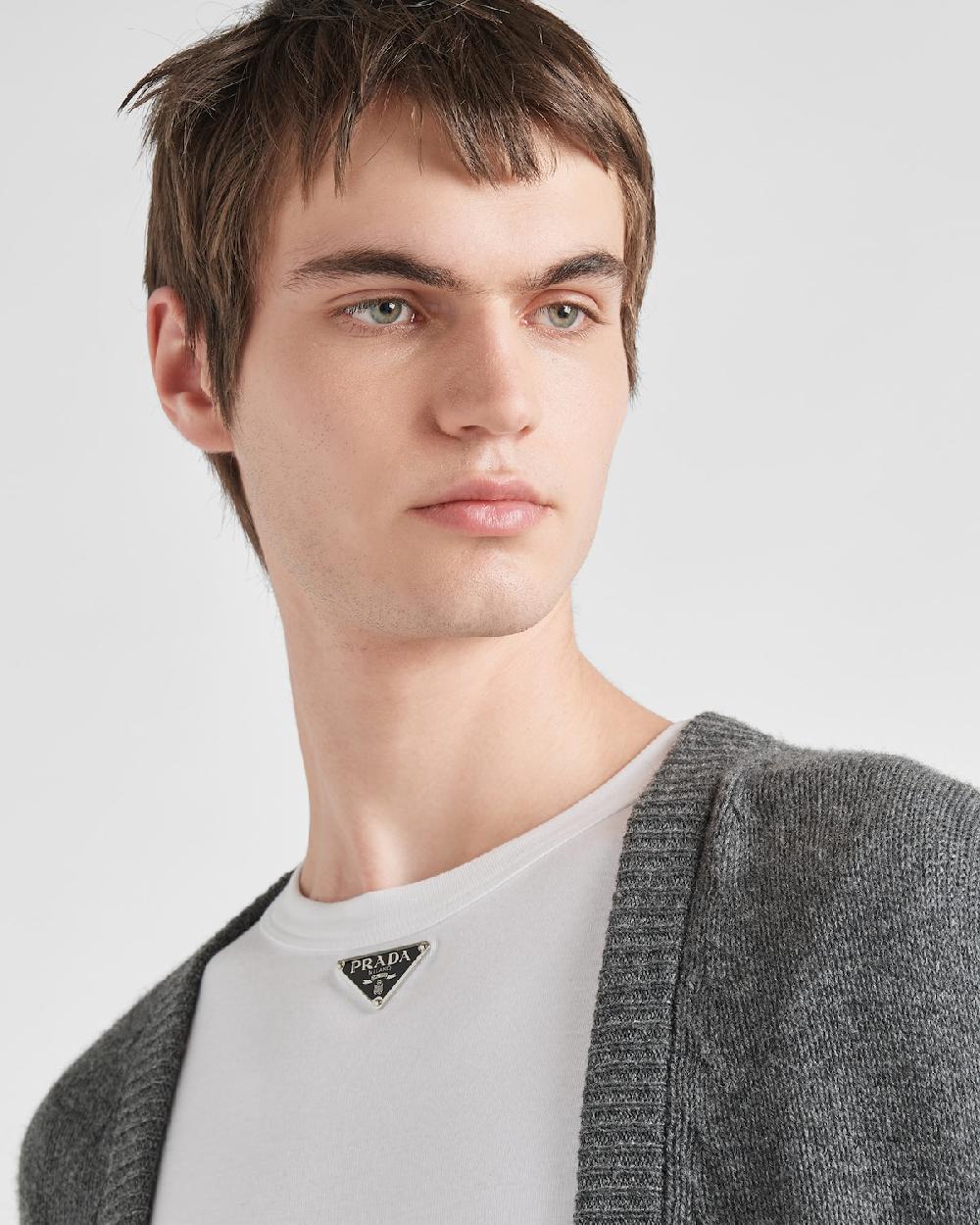 Prada Camiseta De Algodón