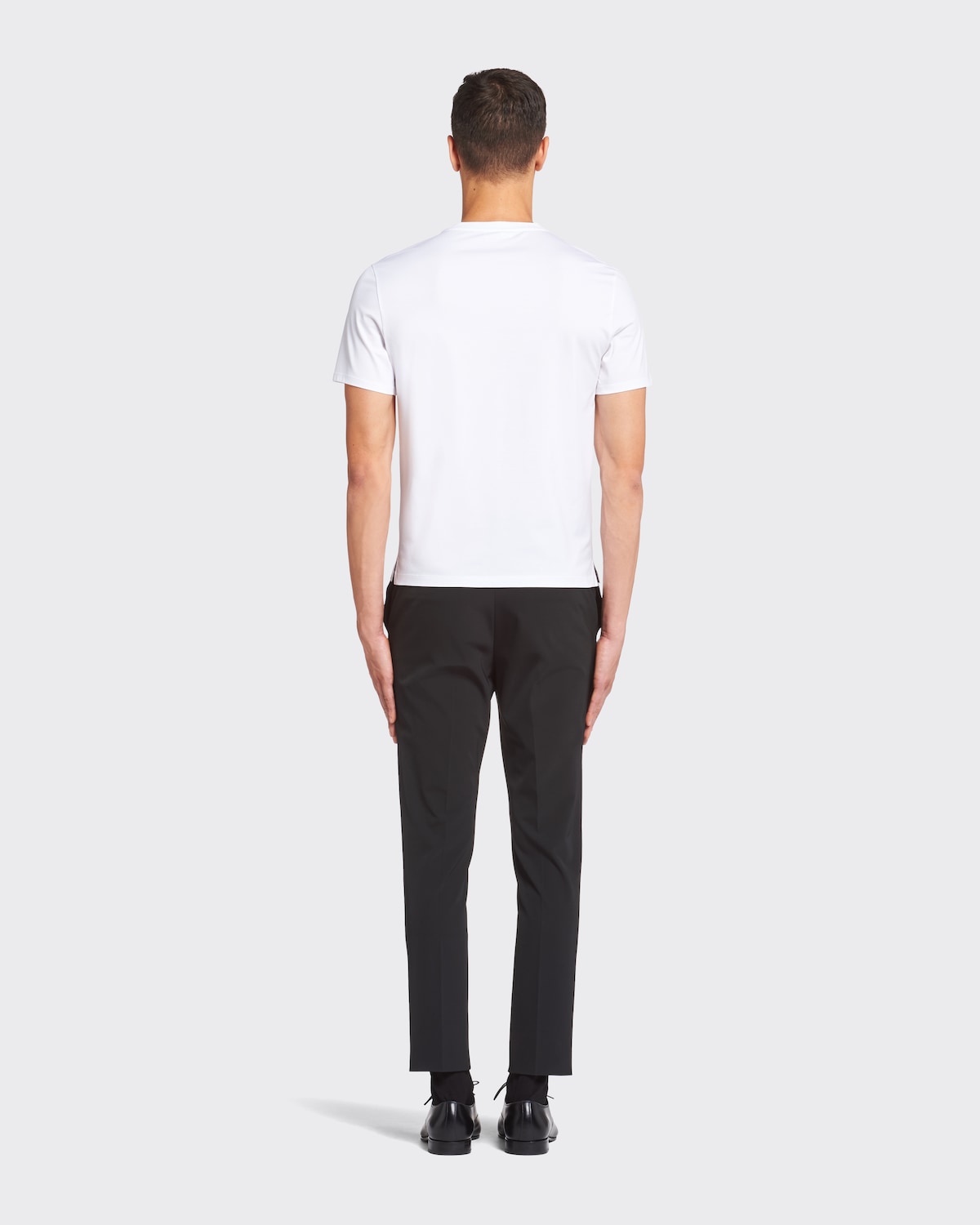 Prada Camiseta De Algodón Elástico