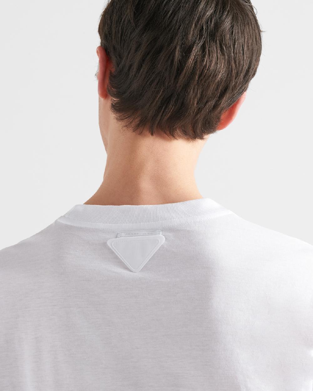 Prada Camiseta De Algodón - Paquete De 3