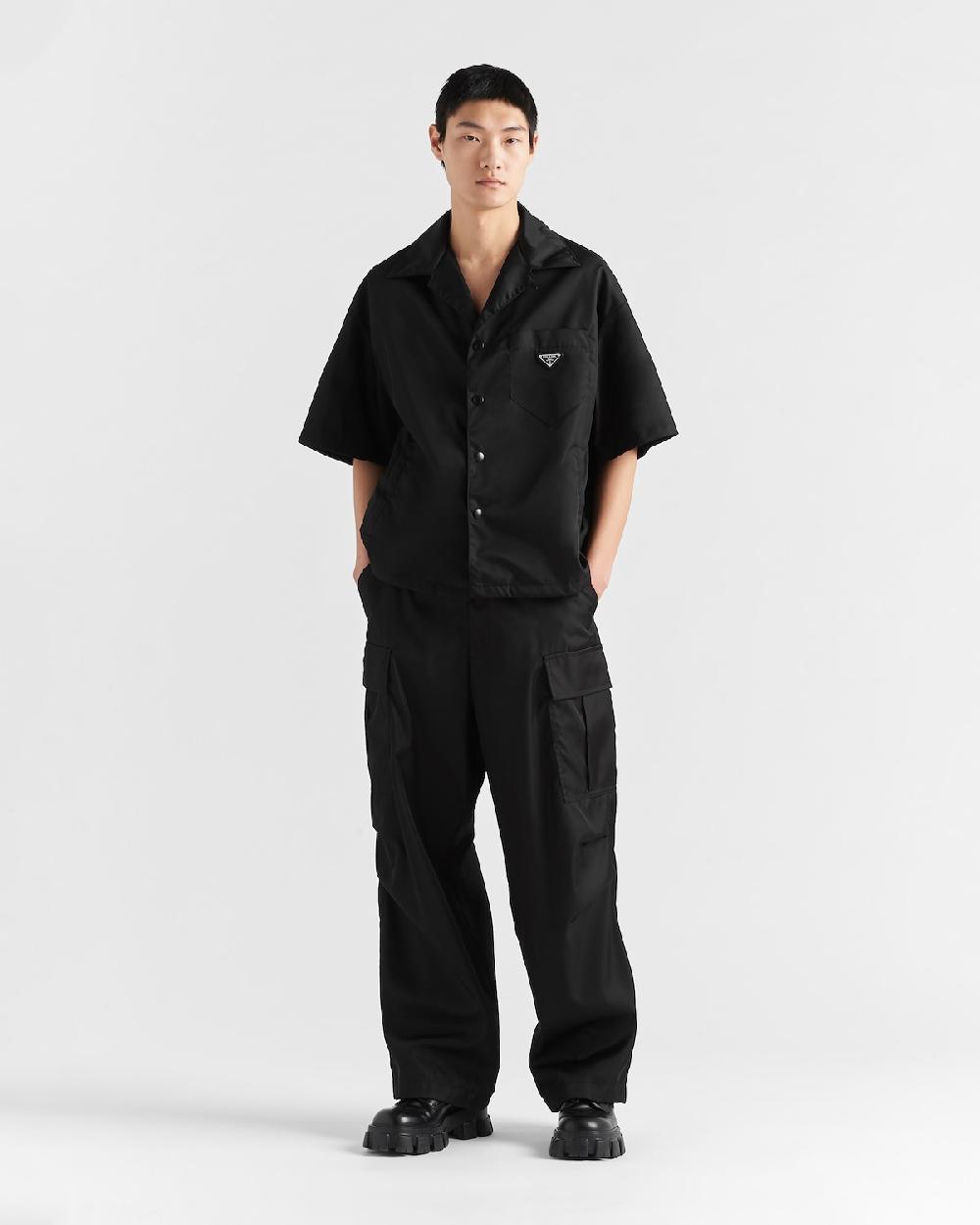 Prada Camiseta de manga corta de Re-Nylon