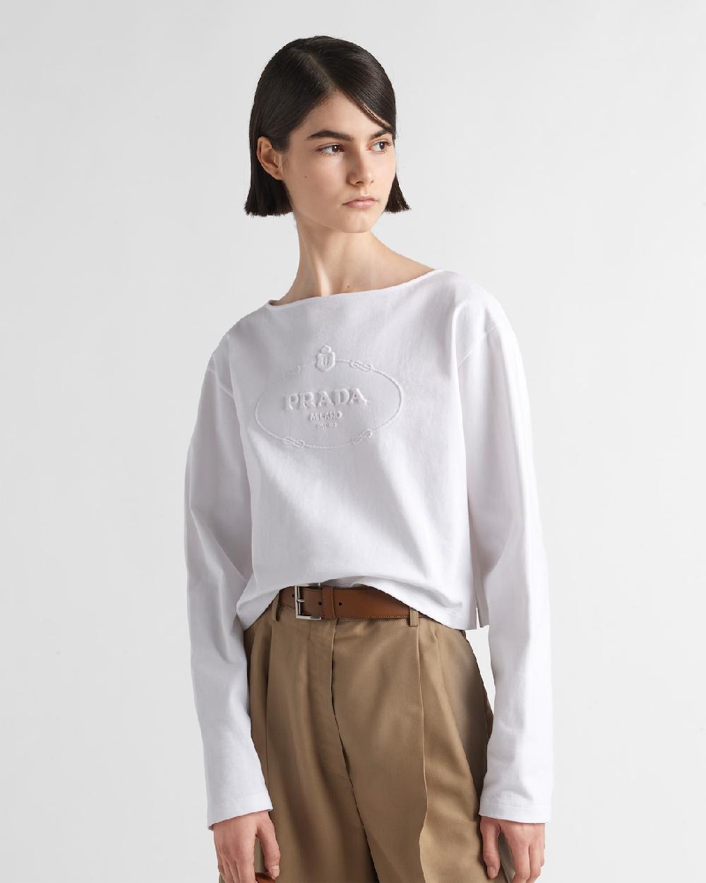 Prada Camiseta De Punto