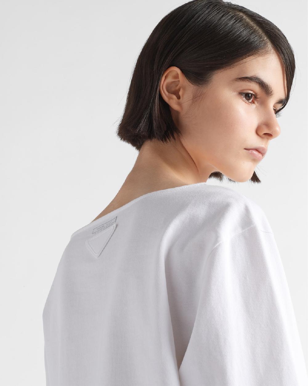 Prada Camiseta De Punto