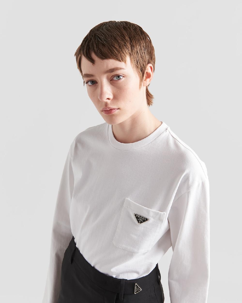 Prada Camiseta De Punto