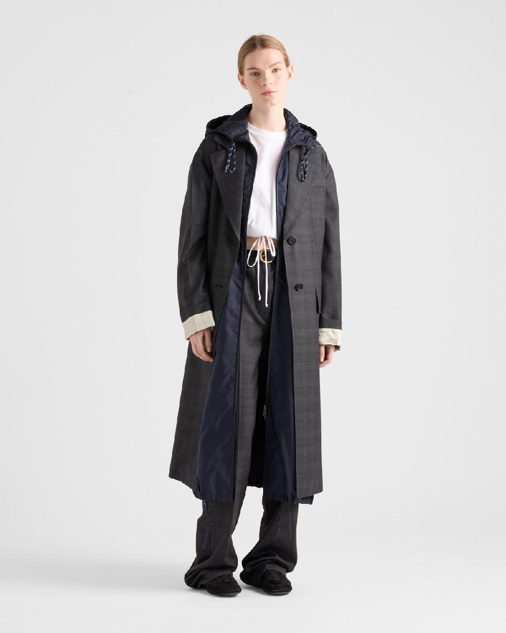 Prada Camiseta de punto de manga larga