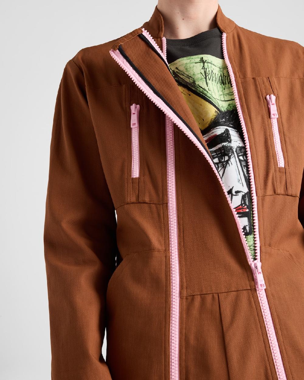 Prada Camiseta De Punto Estampado