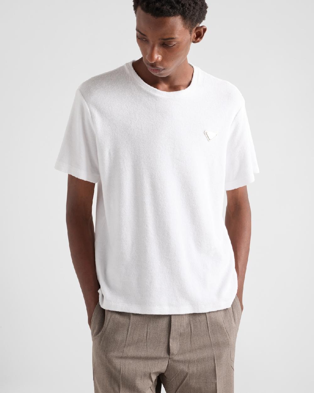 Prada Camiseta De Rizo