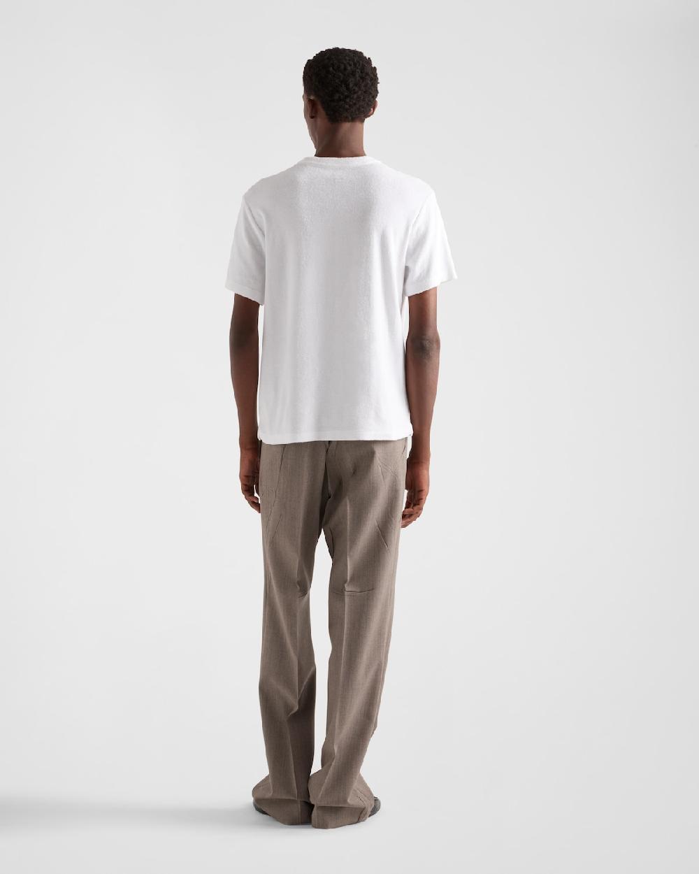 Prada Camiseta De Rizo