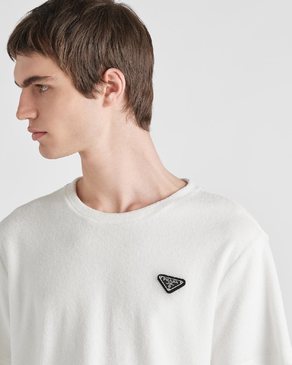 Prada Camiseta De Rizo