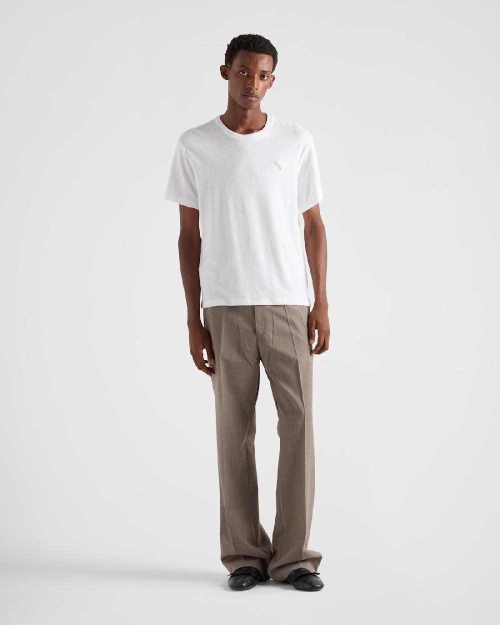 Prada Camiseta de rizo