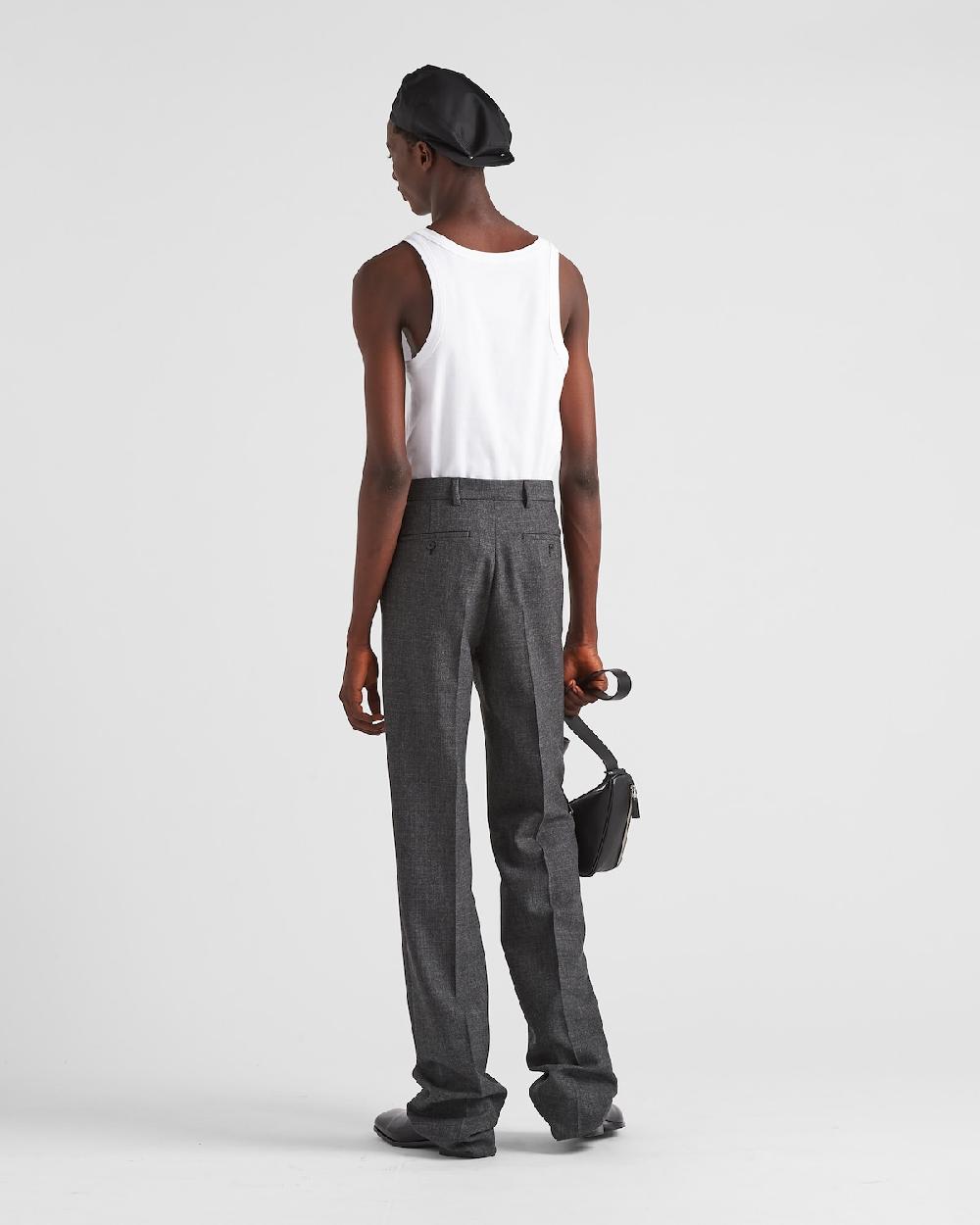 Prada Camiseta De Tirantes De Algodón