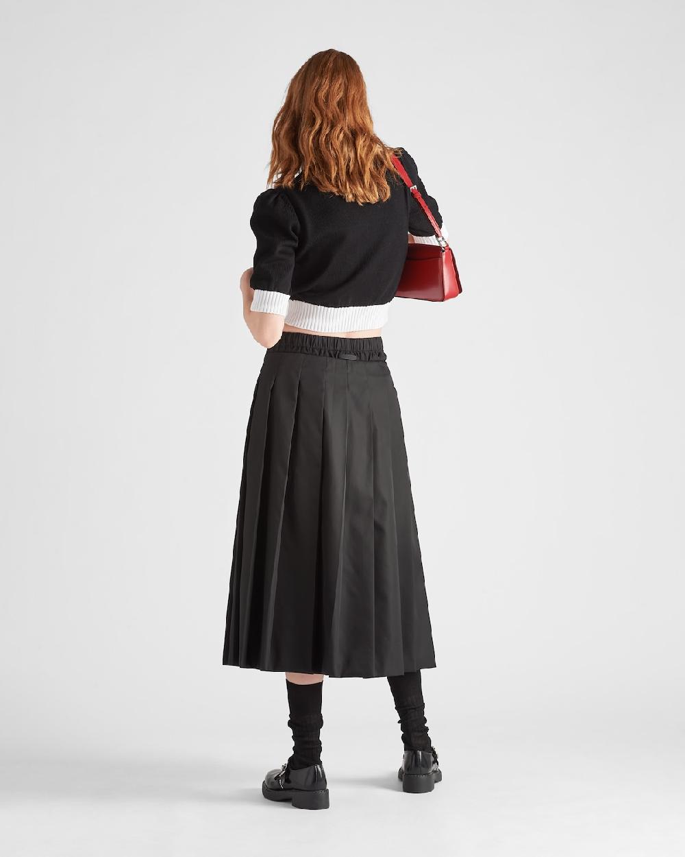 Prada Cárdigan Corto De Algodón