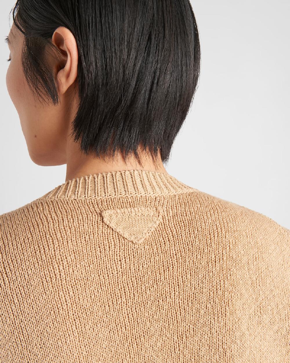 Prada Cárdigan De Algodón