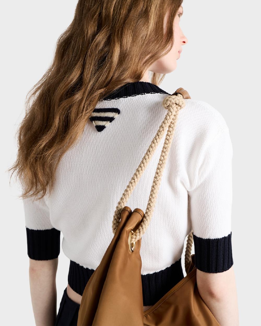 Prada Cárdigan De Algodón