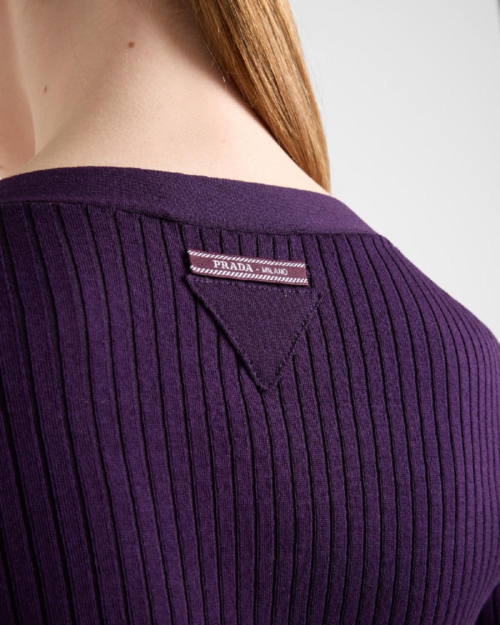 Prada Cárdigan De Algodón