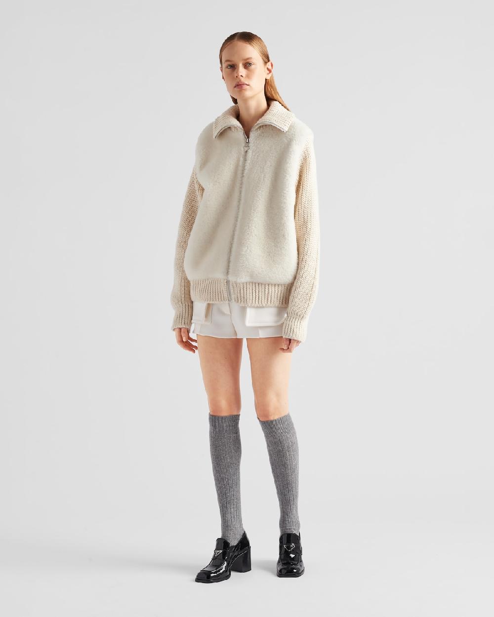 Prada Cárdigan de alpaca