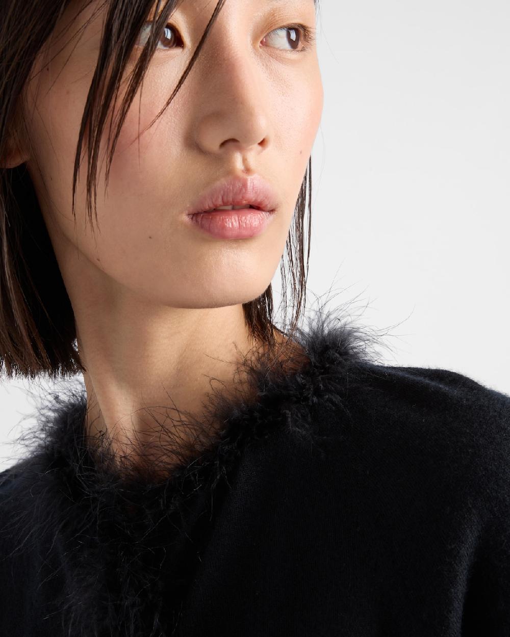 Prada Cárdigan De Cachemir