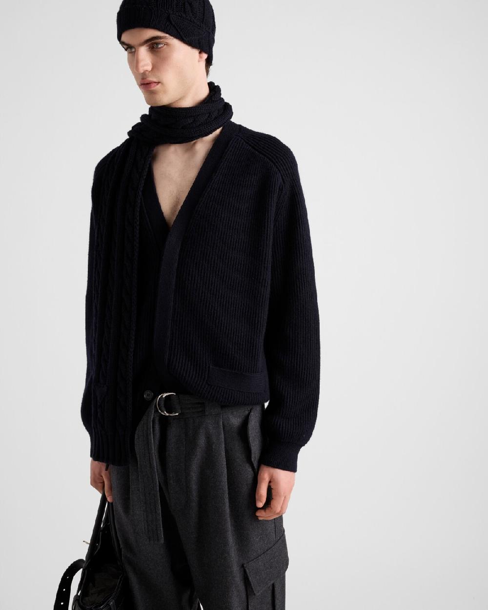 Prada Cárdigan De Cachemir