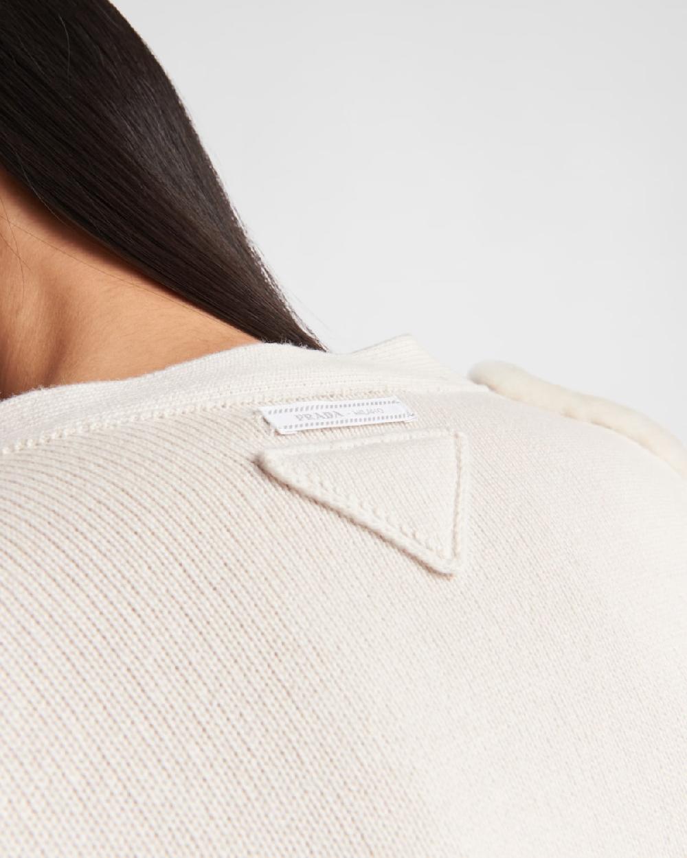 Prada Cárdigan De Cachemir