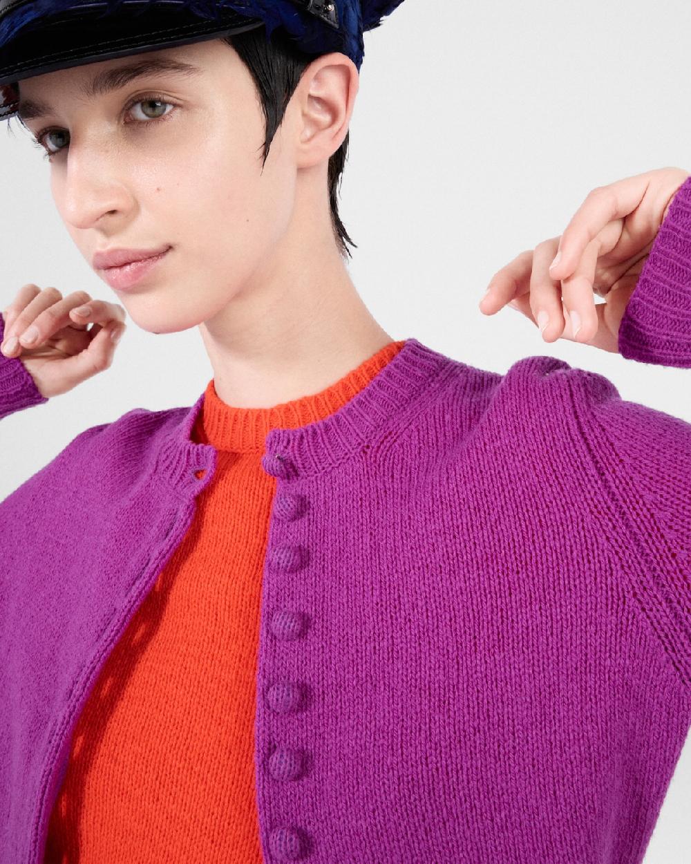 Prada Cárdigan De Cachemir