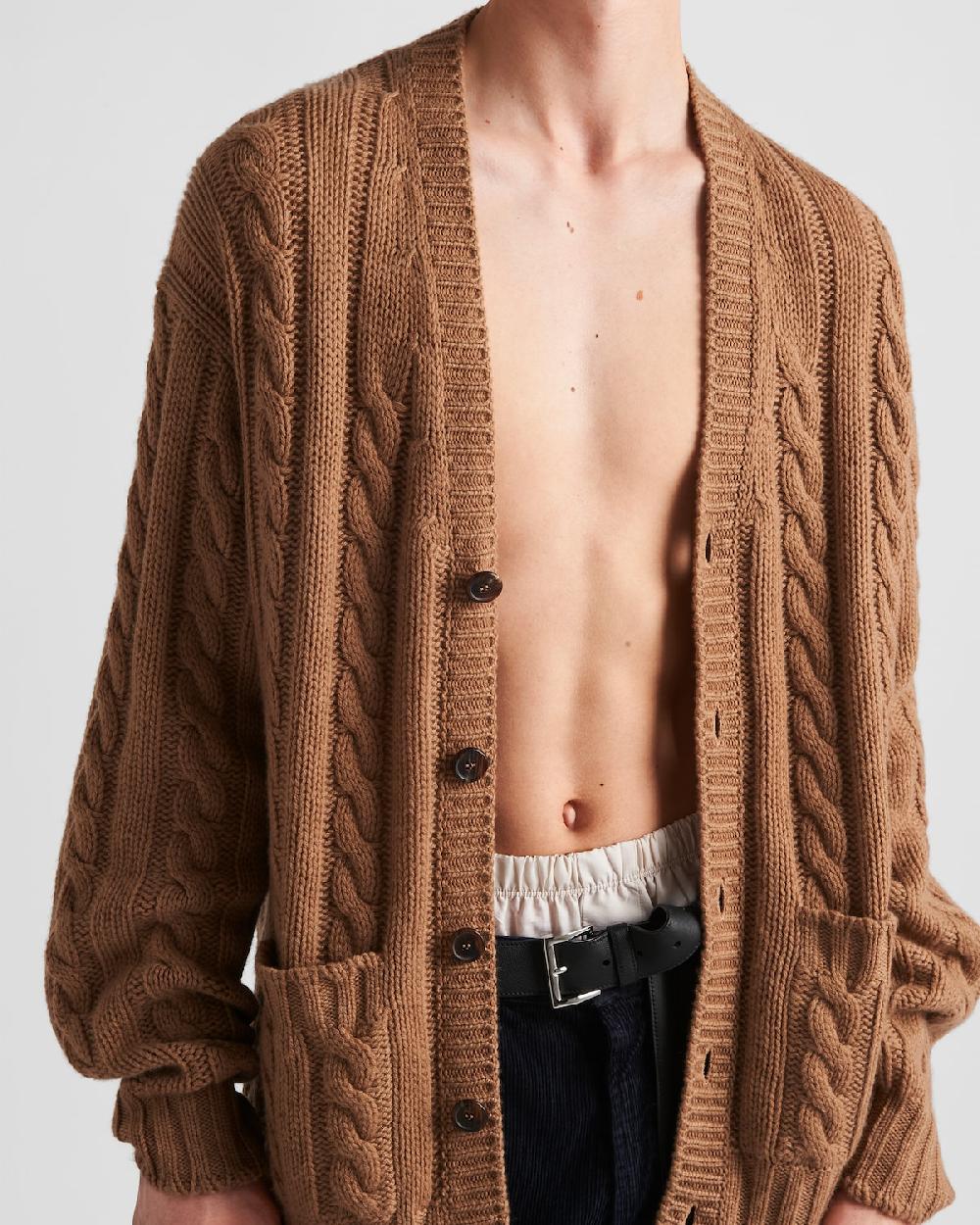 Prada Cárdigan De Cachemir