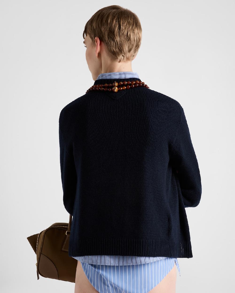 Prada Cárdigan De Cachemir