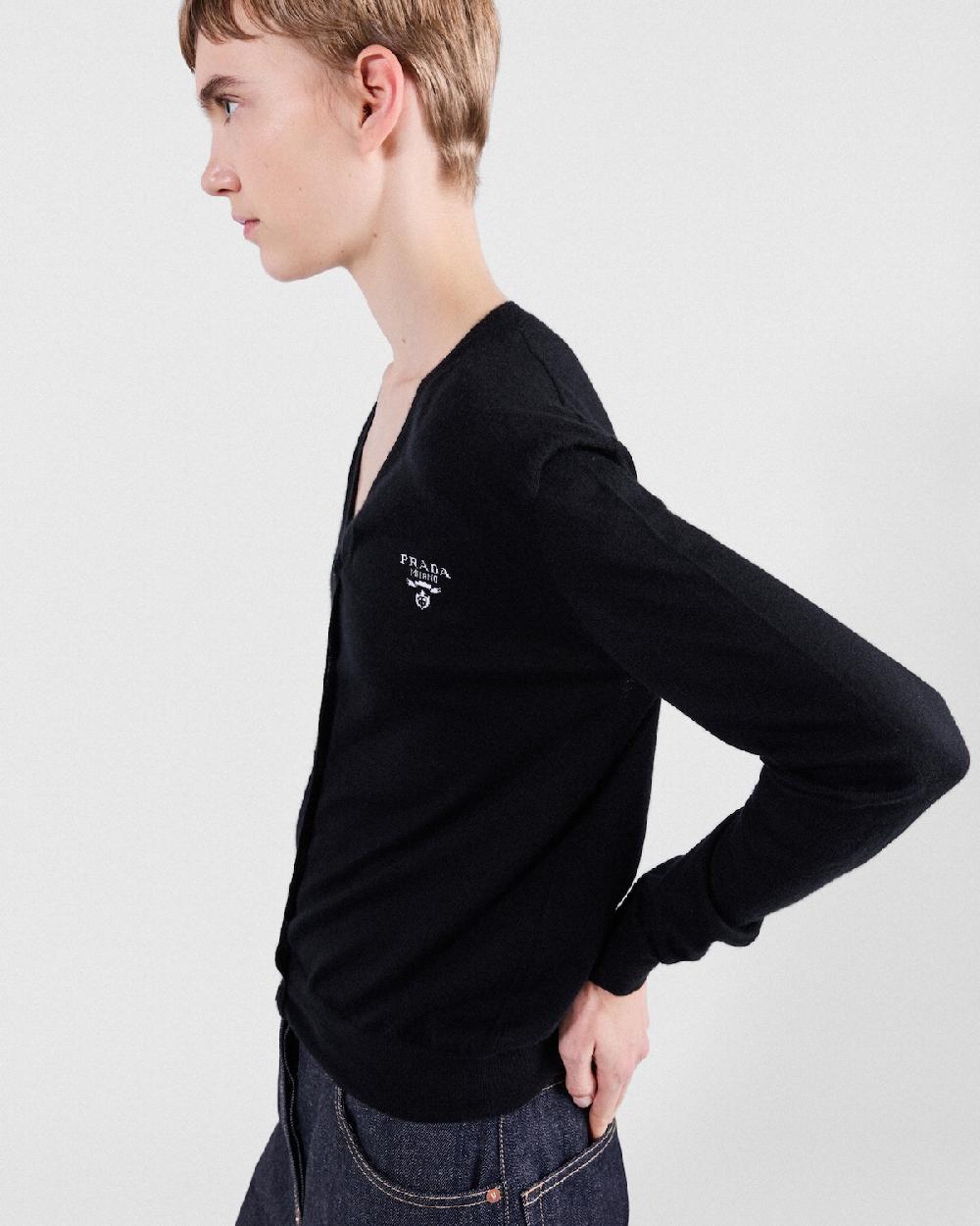 Prada Cárdigan De Cachemir