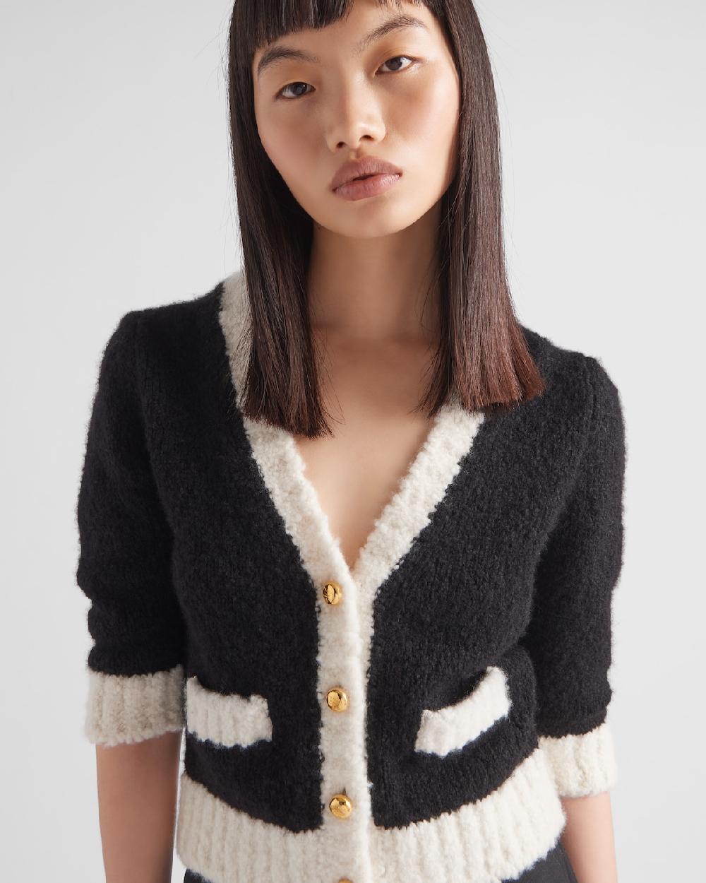 Prada Cárdigan De Cachemir Y Seda