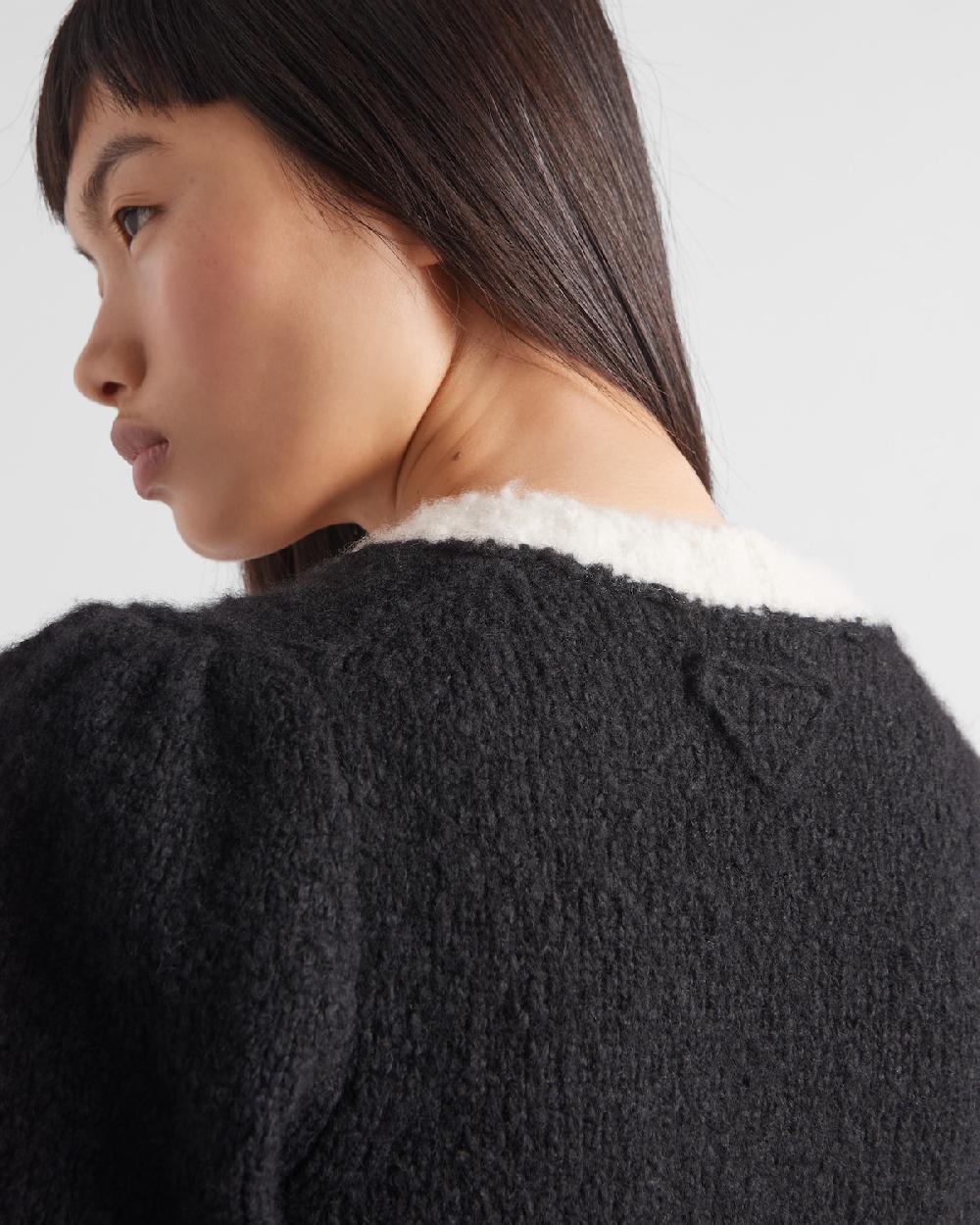 Prada Cárdigan De Cachemir Y Seda