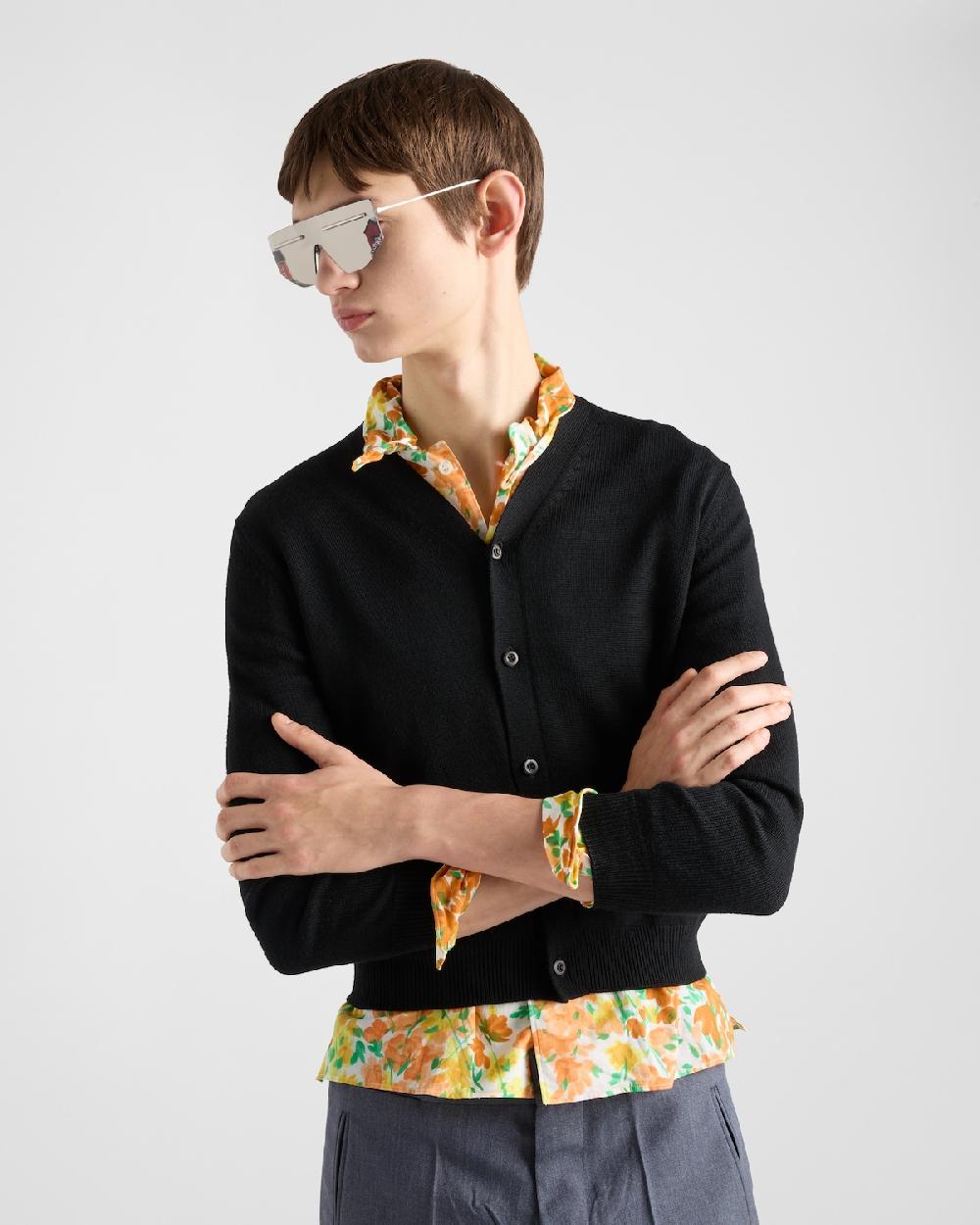 Prada Cárdigan De Lana