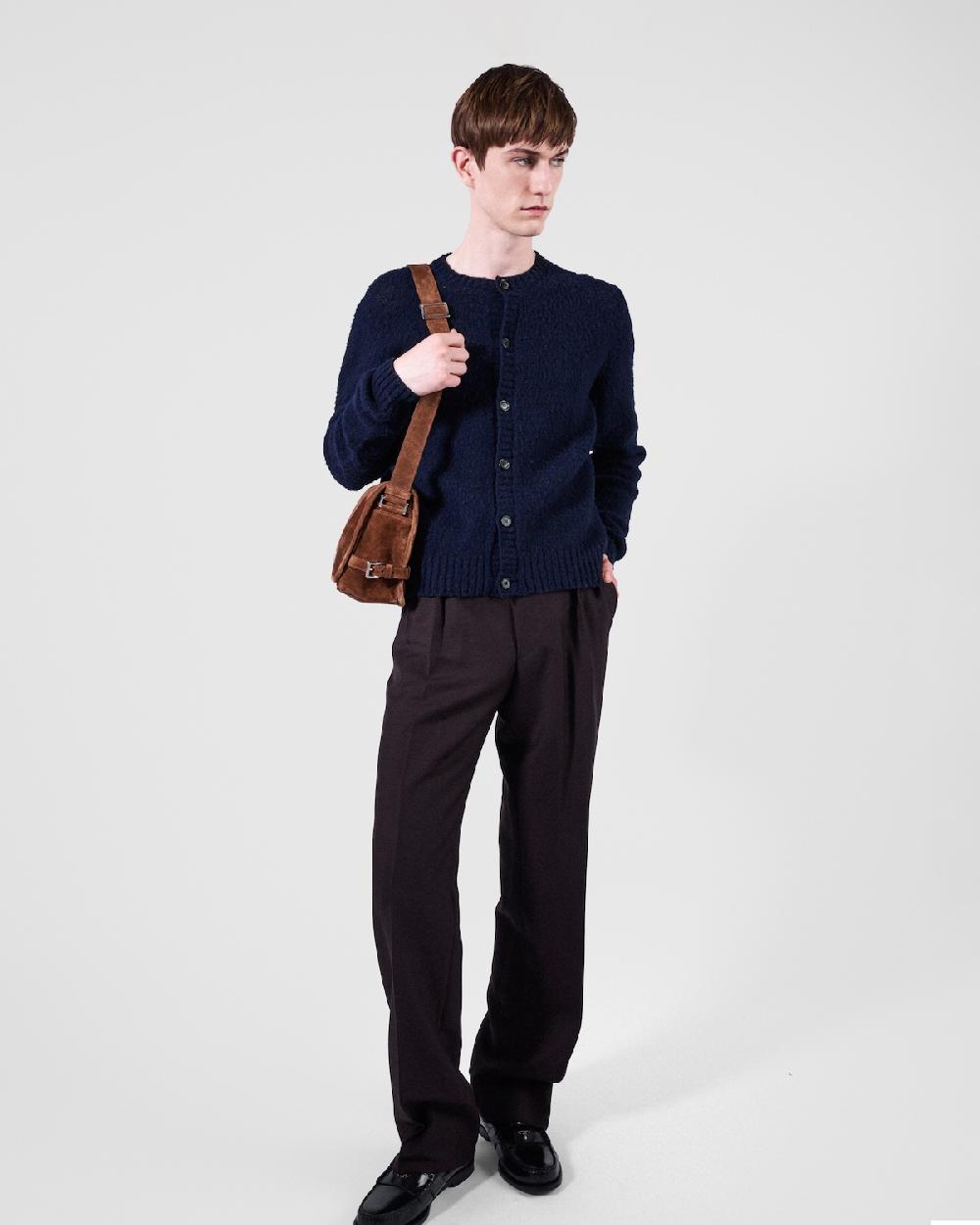 Prada Cárdigan De Lana Shetland