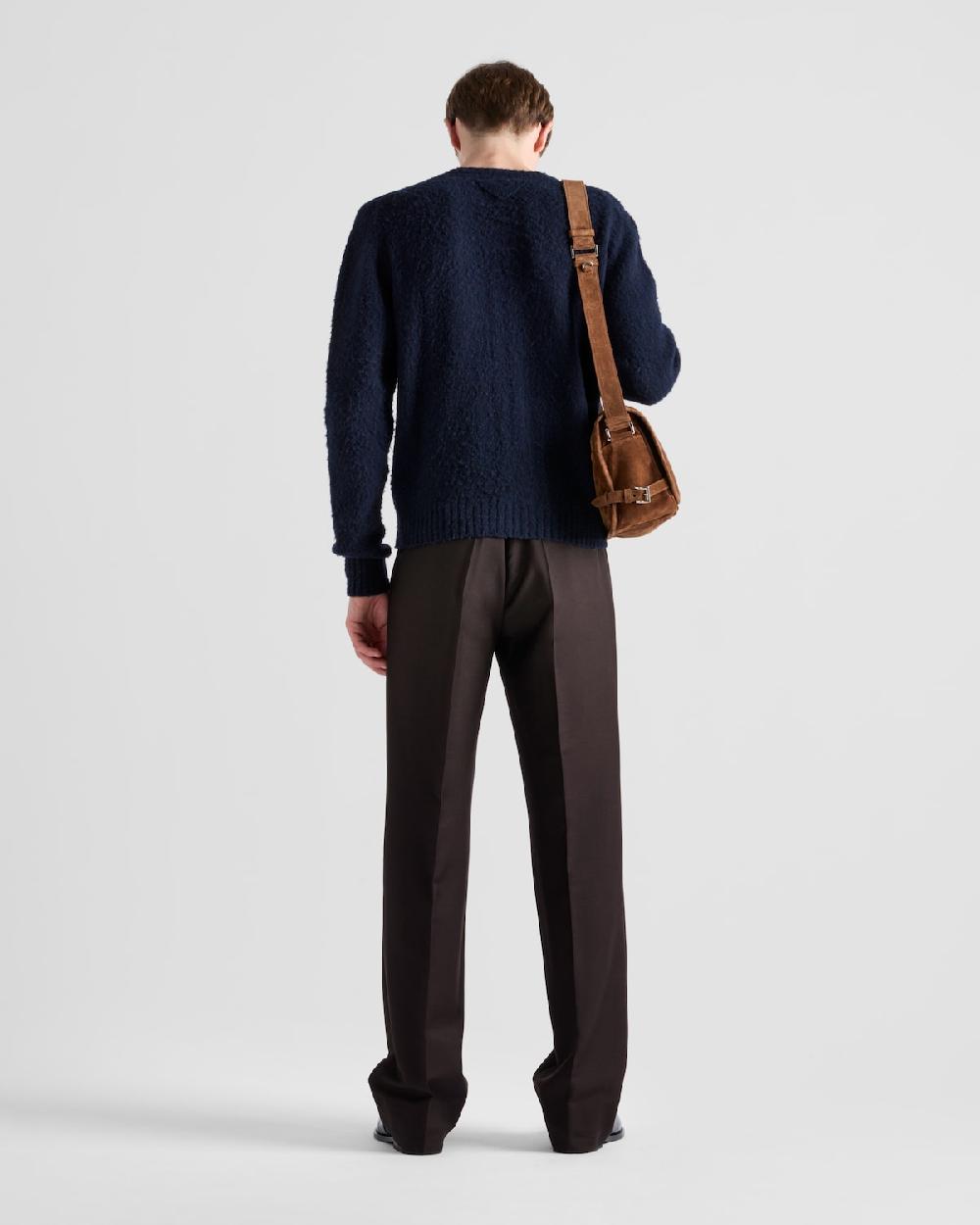 Prada Cárdigan De Lana Shetland