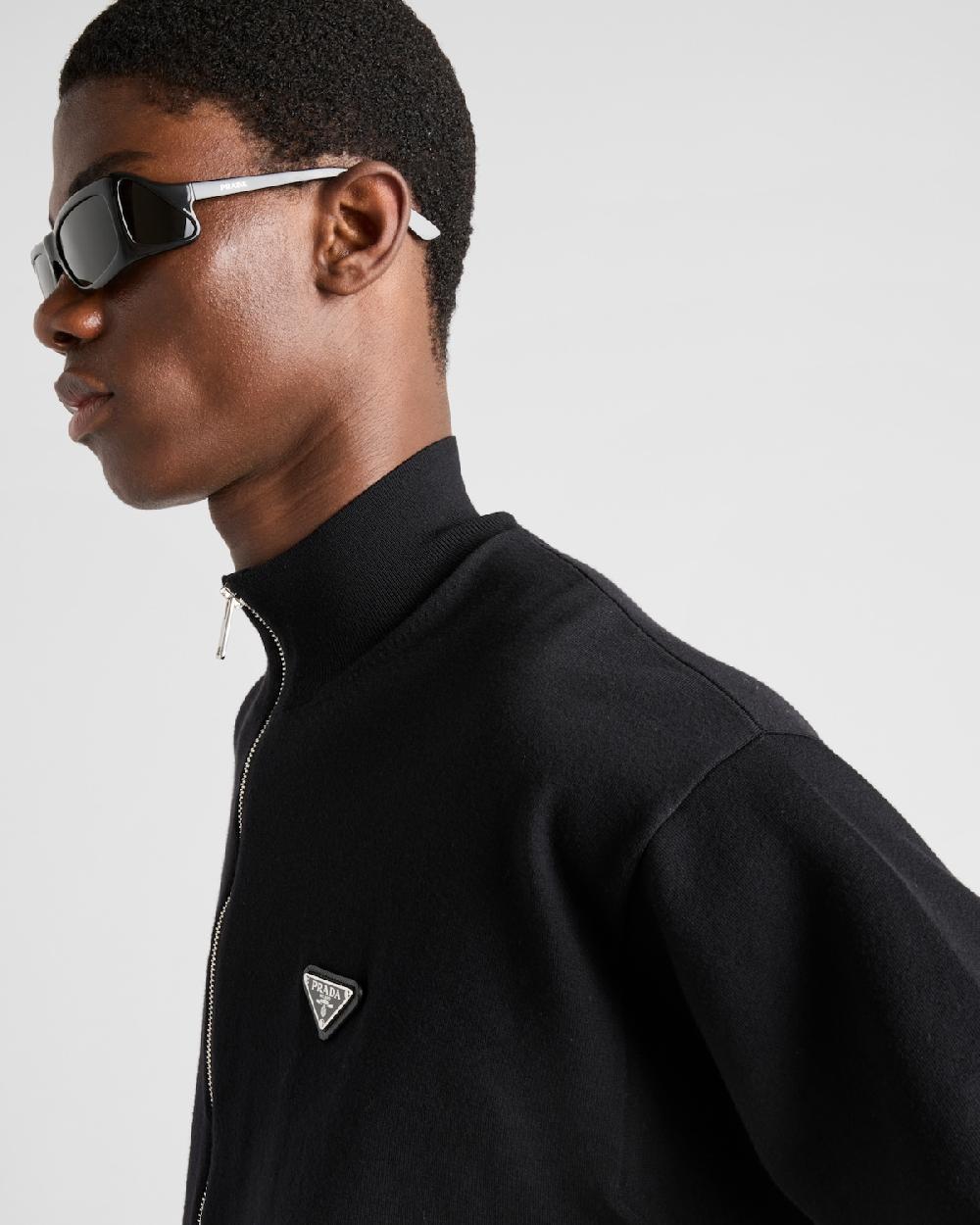 Prada Cárdigan De Lana Superfina