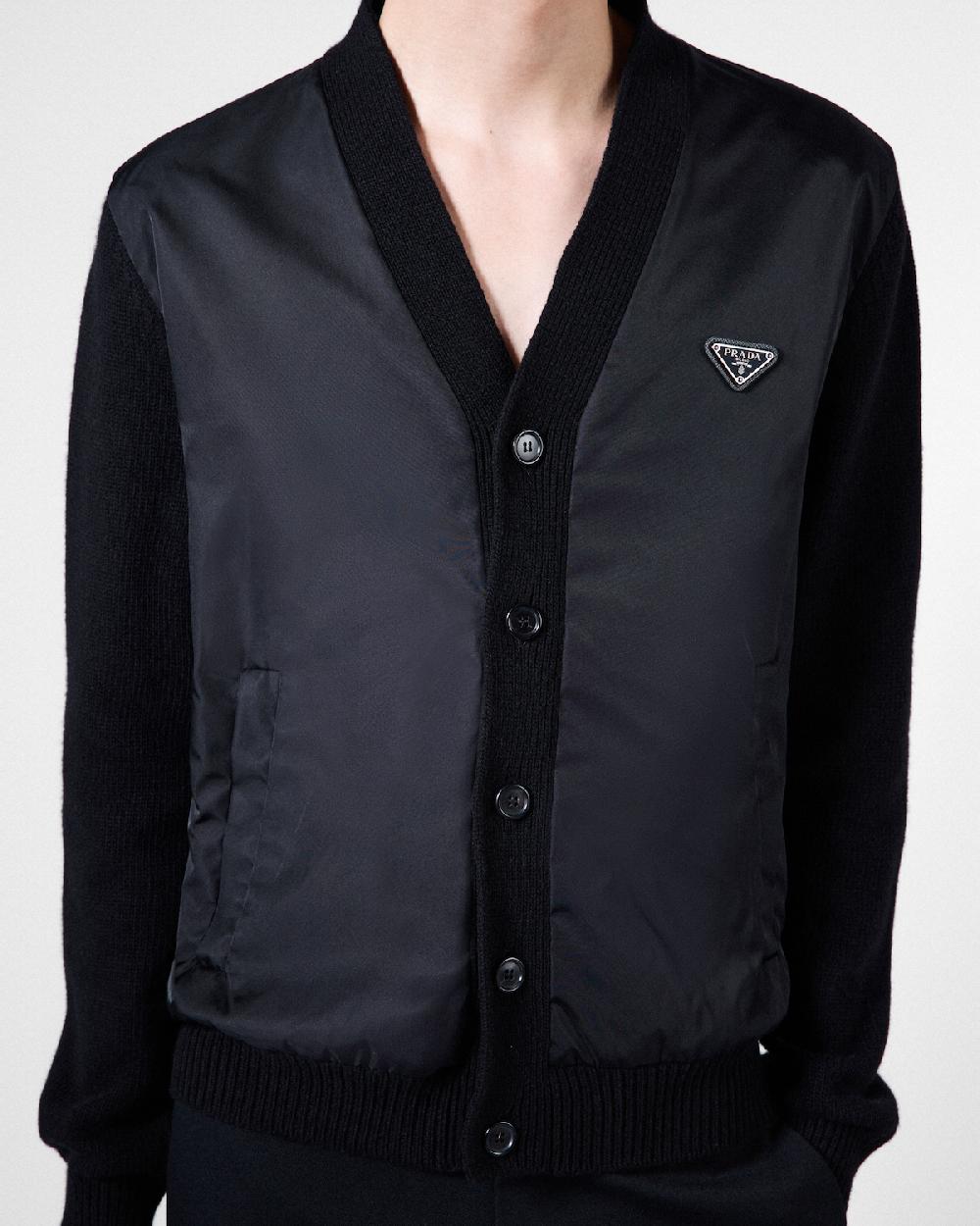 Prada Cárdigan De Lana Y Cachemir