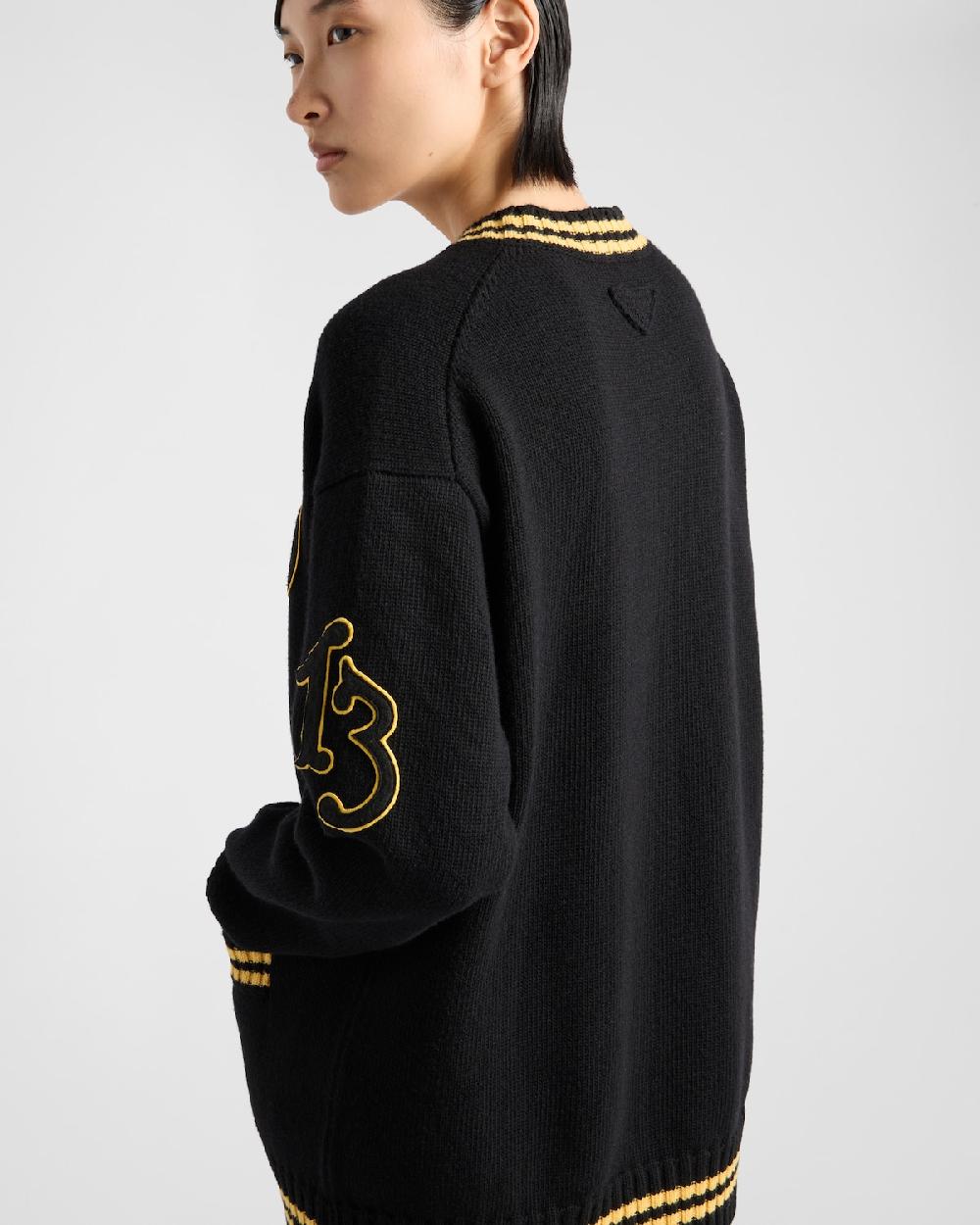 Prada Cárdigan De Lana Y Cachemir