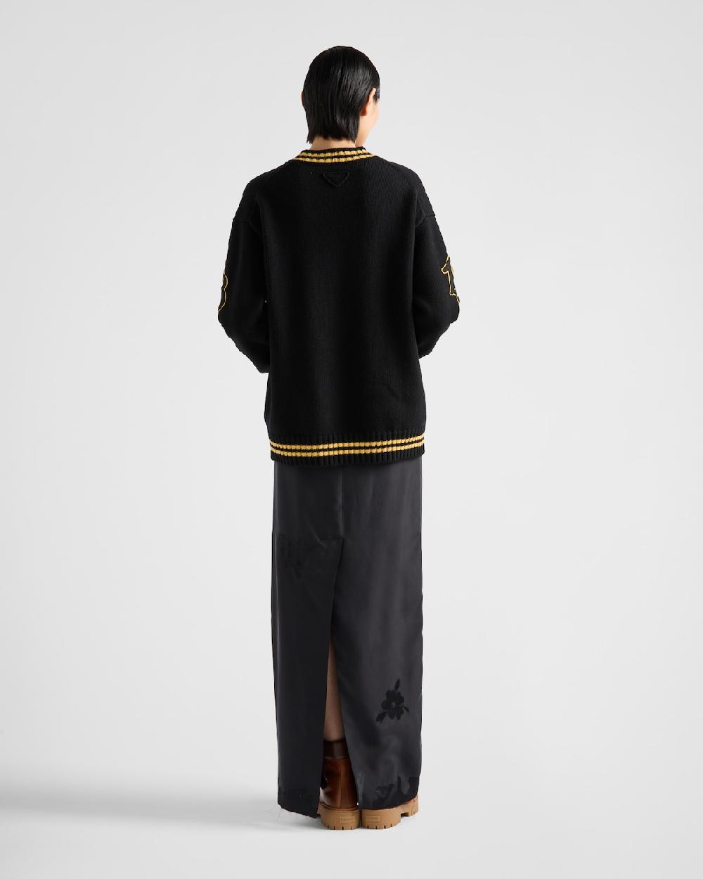 Prada Cárdigan De Lana Y Cachemir